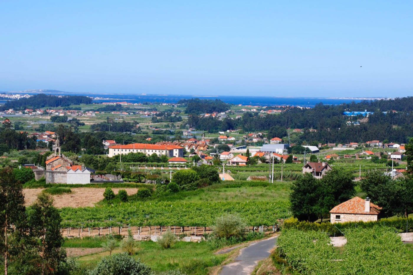 Sea views from one of the spots in your garden
